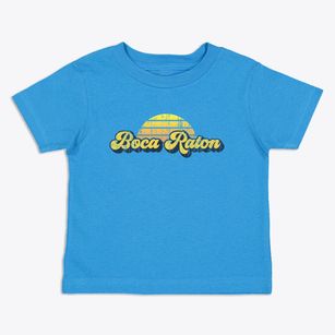 Boca Raton Florida Sublime Sunset Toddler T-Shirt