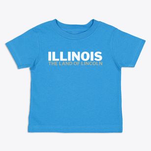  Illinois White and Gold Toddler T-Shirt