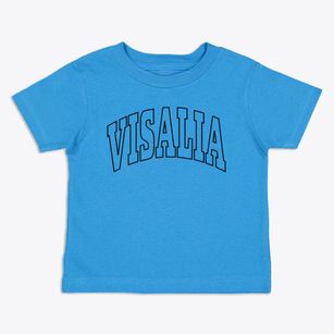 Visalia California Trendy Block Toddler T-Shirt