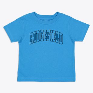Ridgefield Connecticut Trendy Block Toddler T-Shirt