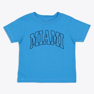 Miami Oklahoma Trendy Block Toddler T-Shirt