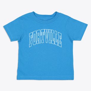 Fortville Indiana Trendy Block Toddler T-Shirt