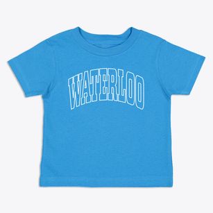 Waterloo Wisconsin Trendy Block Toddler T-Shirt