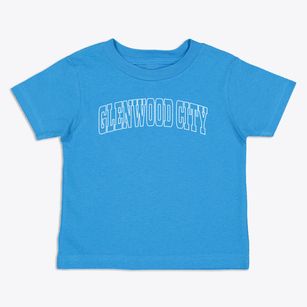 Glenwood City Wisconsin Trendy Block Toddler T-Shirt
