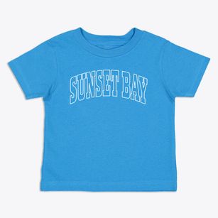 Sunset Bay New York Trendy Block Toddler T-Shirt