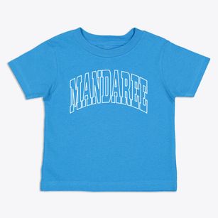 Mandaree North Dakota Trendy Block Toddler T-Shirt