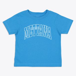 Mettawa Illinois Trendy Block Toddler T-Shirt