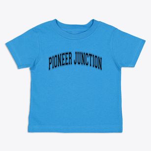 Pioneer Junction Montana Varsity Toddler T-Shirt