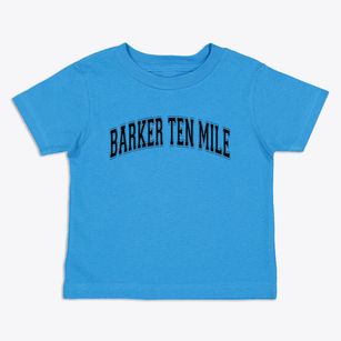 Barker Ten Mile North Carolina Varsity Toddler T-Shirt