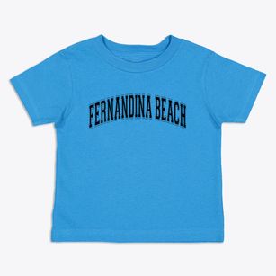 Fernandina Beach Florida Varsity Toddler T-Shirt