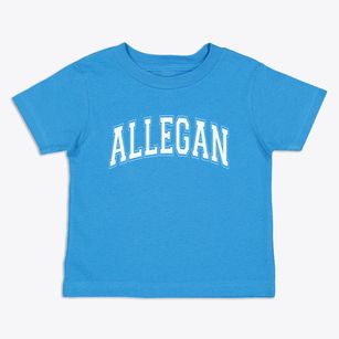 Allegan Michigan Varsity Toddler T-Shirt