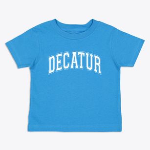 Decatur Nebraska Varsity Toddler T-Shirt