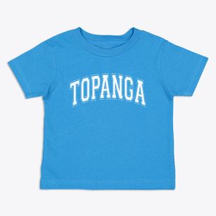 Topanga California Varsity Toddler T-Shirt
