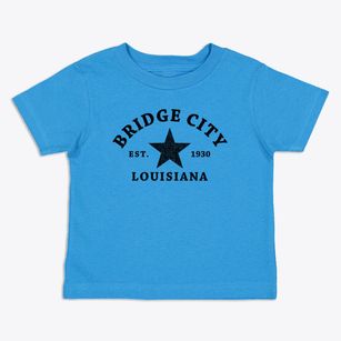 Bridge City Louisiana Star Toddler T-Shirt