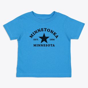 Minnetonka Minnesota Star Toddler T-Shirt