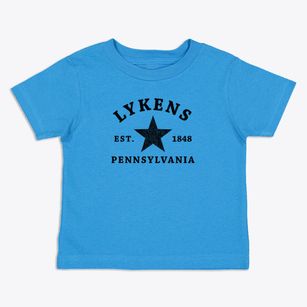 Lykens Pennsylvania Star Toddler T-Shirt