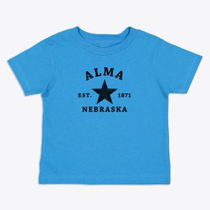 Alma Nebraska Star Toddler T-Shirt