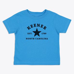Keener North Carolina Star Toddler T-Shirt