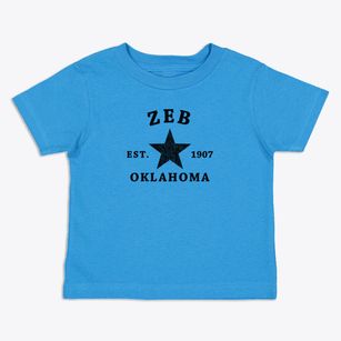 Zeb Oklahoma Star Toddler T-Shirt
