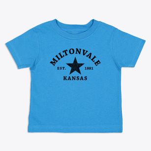 Miltonvale Kansas Star Toddler T-Shirt