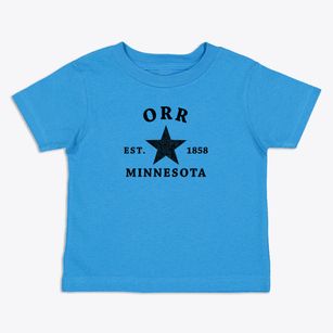 Orr Minnesota Star Toddler T-Shirt