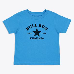 Bull Run Virginia Star Toddler T-Shirt