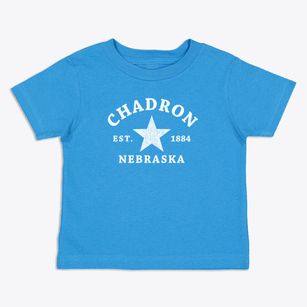 Chadron Nebraska Star Toddler T-Shirt
