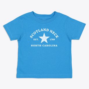 Scotland Neck North Carolina Star Toddler T-Shirt