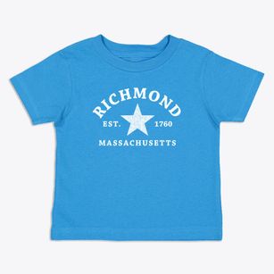 Richmond Massachusetts Star Toddler T-Shirt
