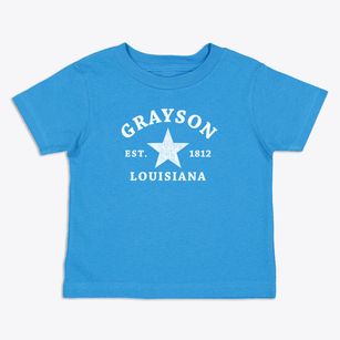 Grayson Louisiana Star Toddler T-Shirt