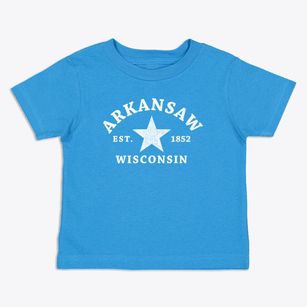 Arkansaw Wisconsin Star Toddler T-Shirt