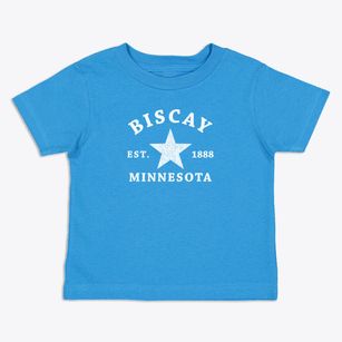 Biscay Minnesota Star Toddler T-Shirt