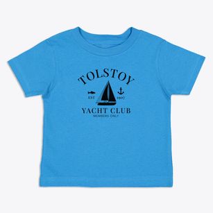 Tolstoy South Dakota Yacht Club Toddler T-Shirt