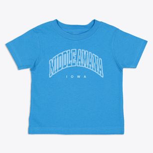 Middle Amana Iowa Inline Toddler T-Shirt