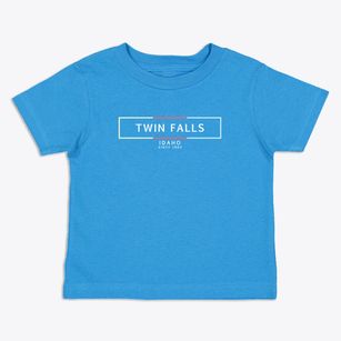 Twin Falls Idaho Artbox Toddler T-Shirt