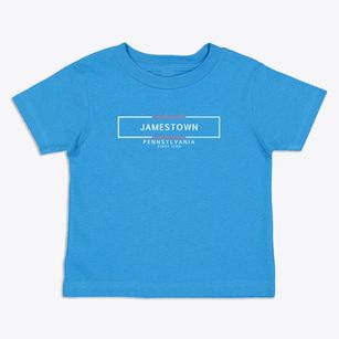 Jamestown Pennsylvania Artbox Toddler T-Shirt