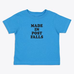 Post Falls Idaho Classic 70s Toddler T-Shirt