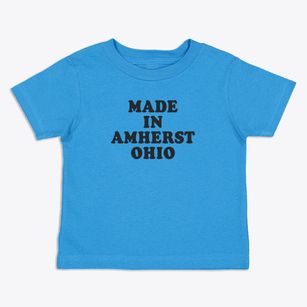 Amherst Ohio Classic 70s Toddler T-Shirt