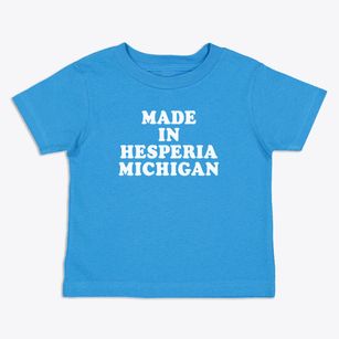 Hesperia Michigan Classic 70s Toddler T-Shirt