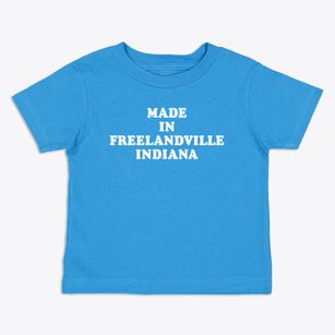 Freelandville Indiana Classic 70s Toddler T-Shirt