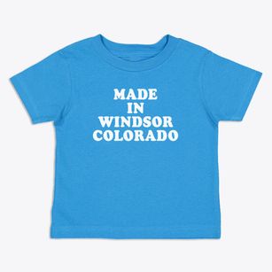 Windsor Colorado Classic 70s Toddler T-Shirt