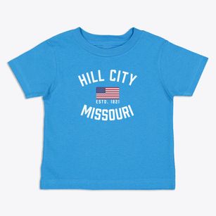Hill City Missouri Patriot Toddler T-Shirt