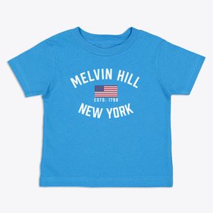 Melvin Hill New York Patriot Toddler T-Shirt