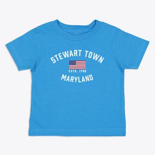 Stewart Town Maryland Patriot Toddler T-Shirt