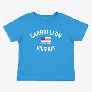 Carrollton Virginia Patriot Toddler T-Shirt