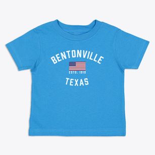Bentonville Texas Patriot Toddler T-Shirt
