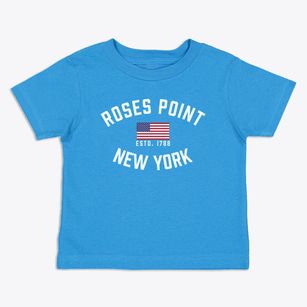 Roses Point New York Patriot Toddler T-Shirt