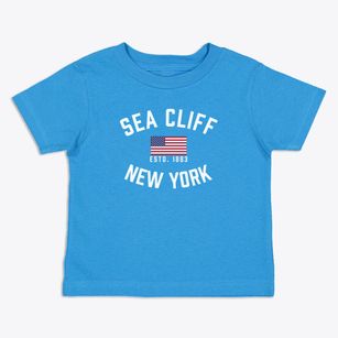 Sea Cliff New York Patriot Toddler T-Shirt