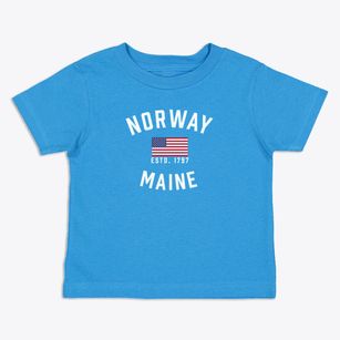 Norway Maine Patriot Toddler T-Shirt