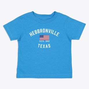 Hebbronville Texas Patriot Toddler T-Shirt